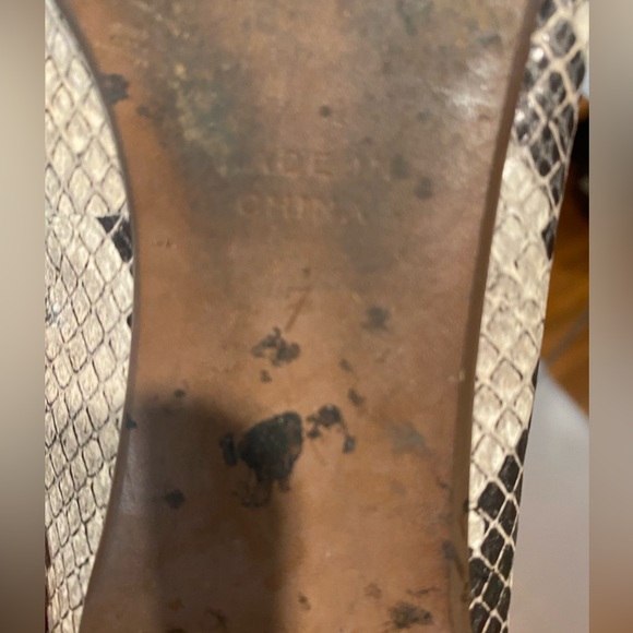 1937 (A Madewell brand) abstract print pointy leather sandals - Picture 4 of 4